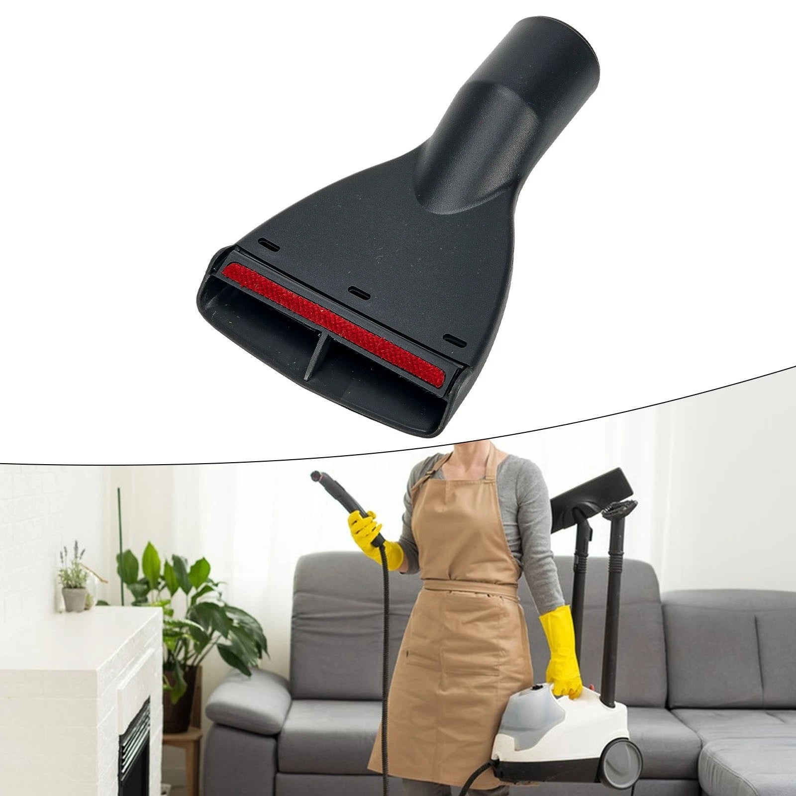 Upholstery Tool Nozzle for Vacuum Cleaner Attachment 32/35mm (1pc)