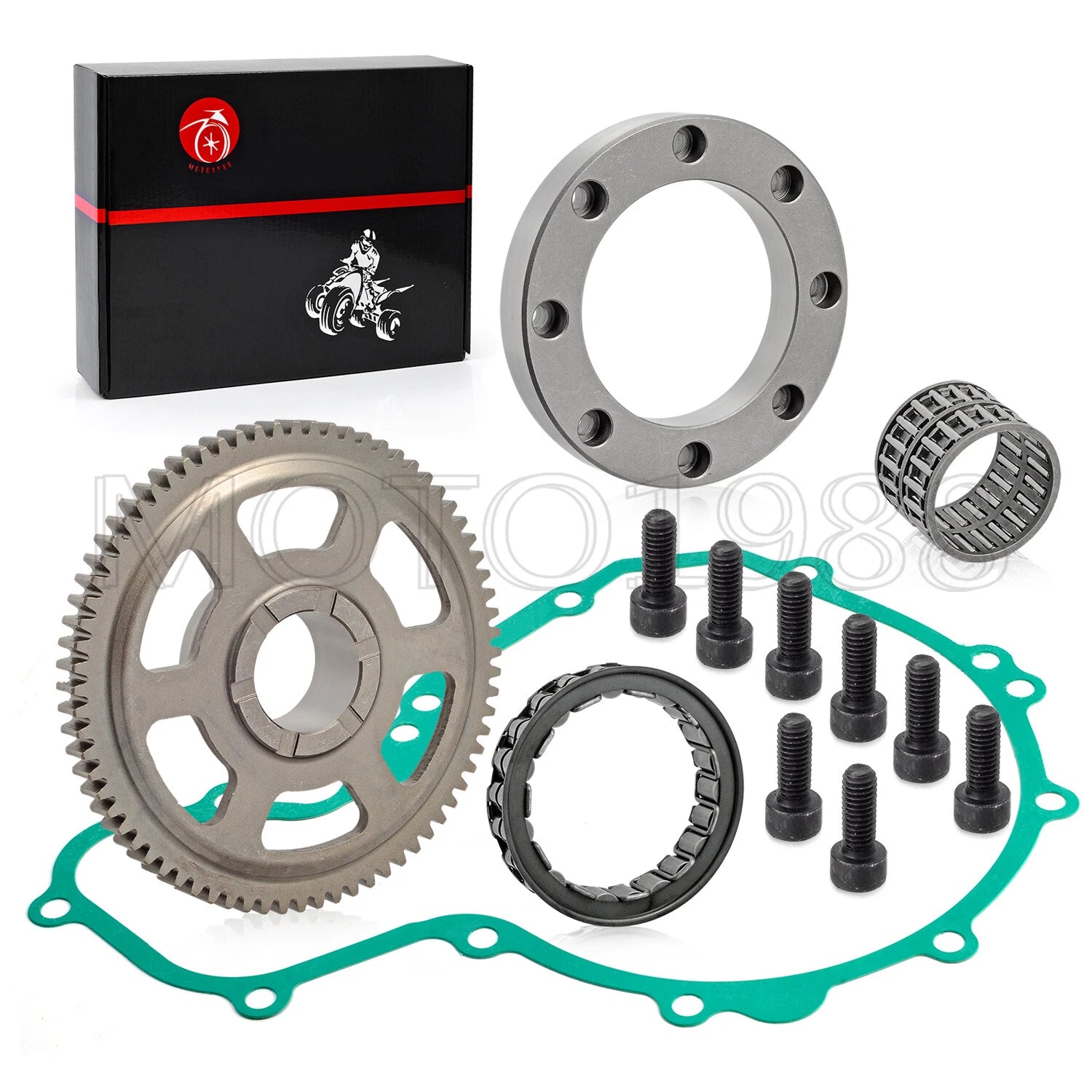 Starter Clutch Idler Gear 72T One Way Bearing for Polaris Predator 500 (2003–2007)
