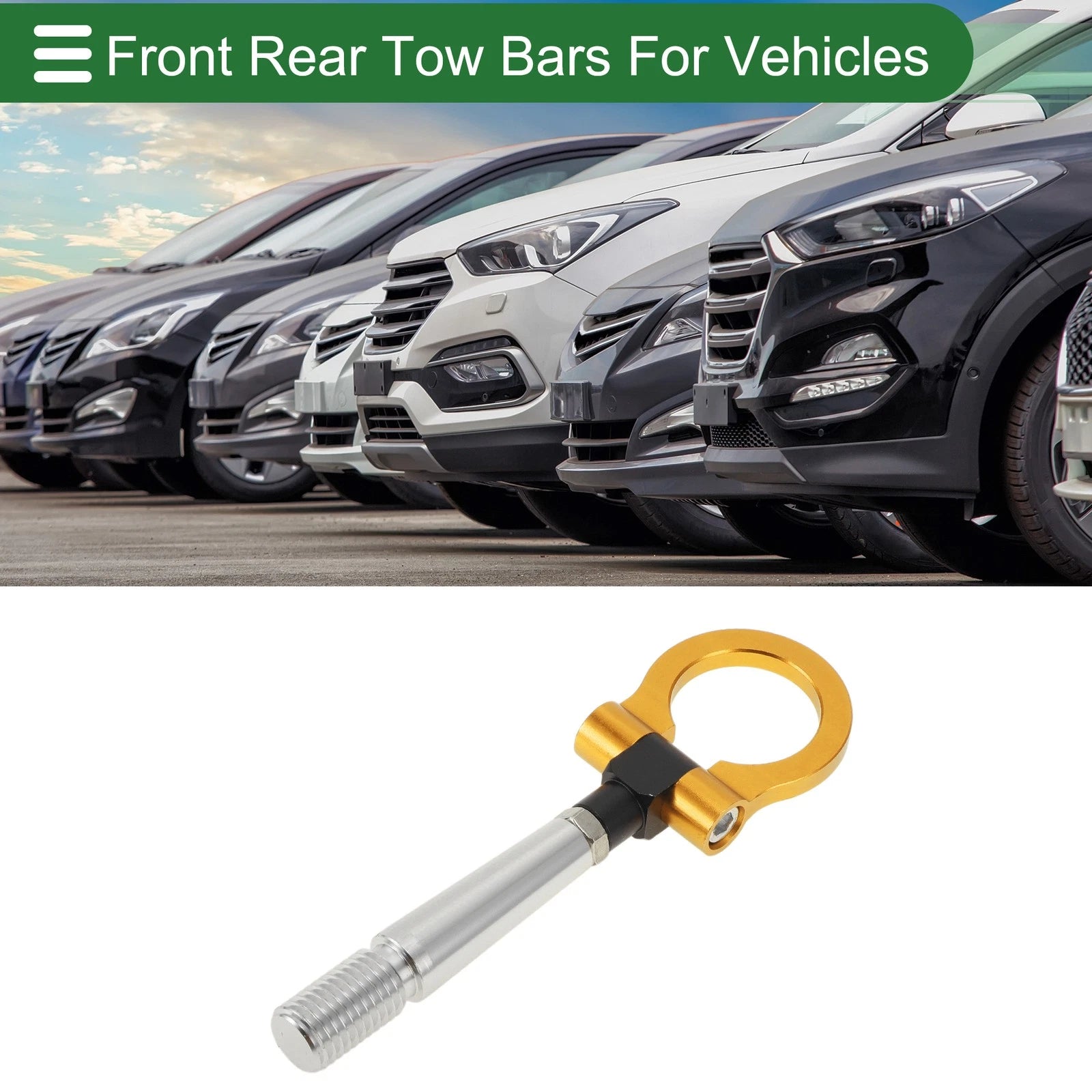 Tow Hook for Mitsubishi Lancer ES 2007–2012 23.6mm Aluminum Alloy