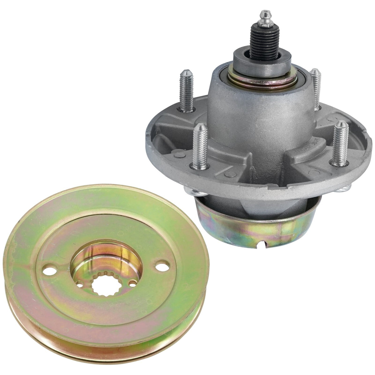 Spindle Assembly with Pulley Deck for John Deere 54" 48" (2005–2015)