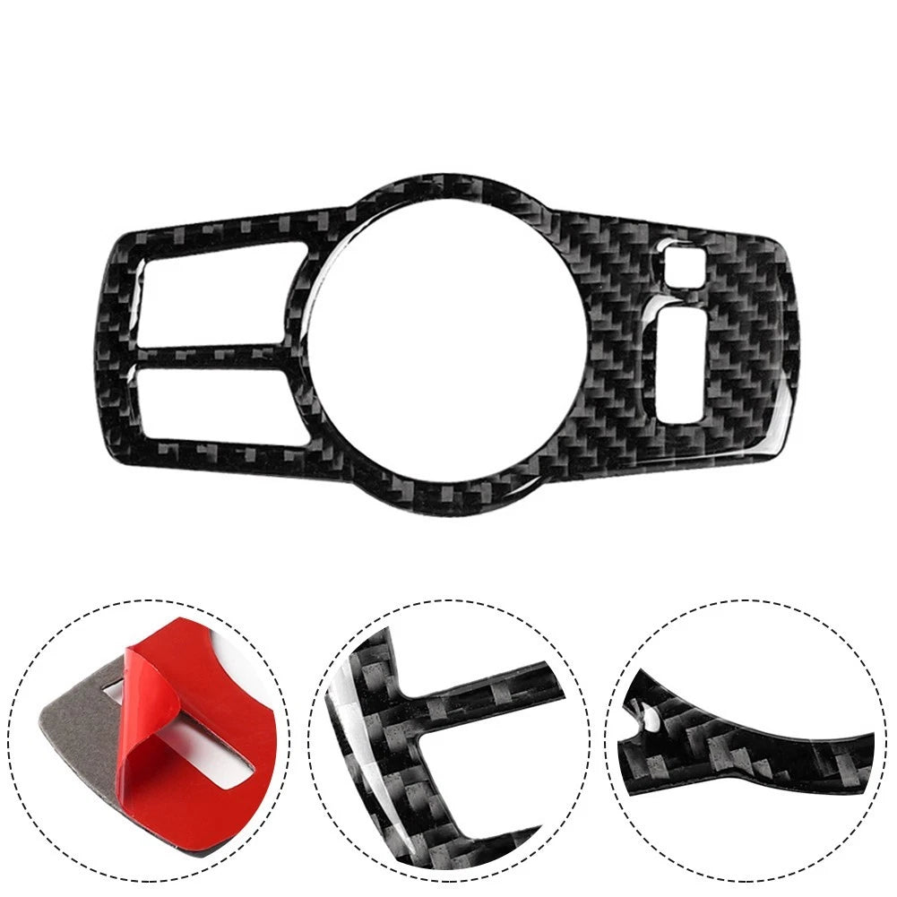 Switch Panel Cover Trim for BMW 5 Series (2011–2017) Carbon Fiber