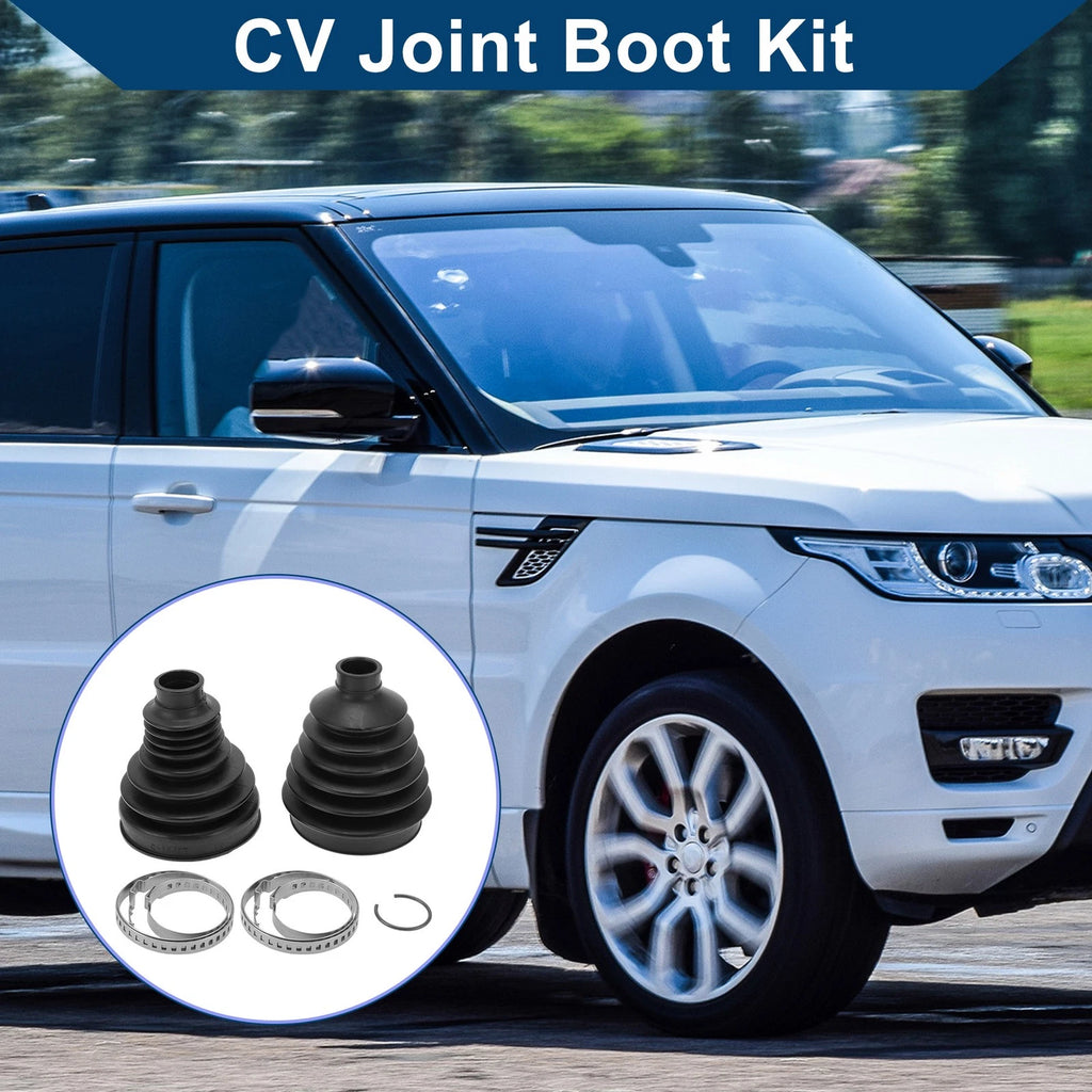 Inner Outer CV Joint Boot Kit w/ Clamps for Land Rover Range Rover (2002–2012)