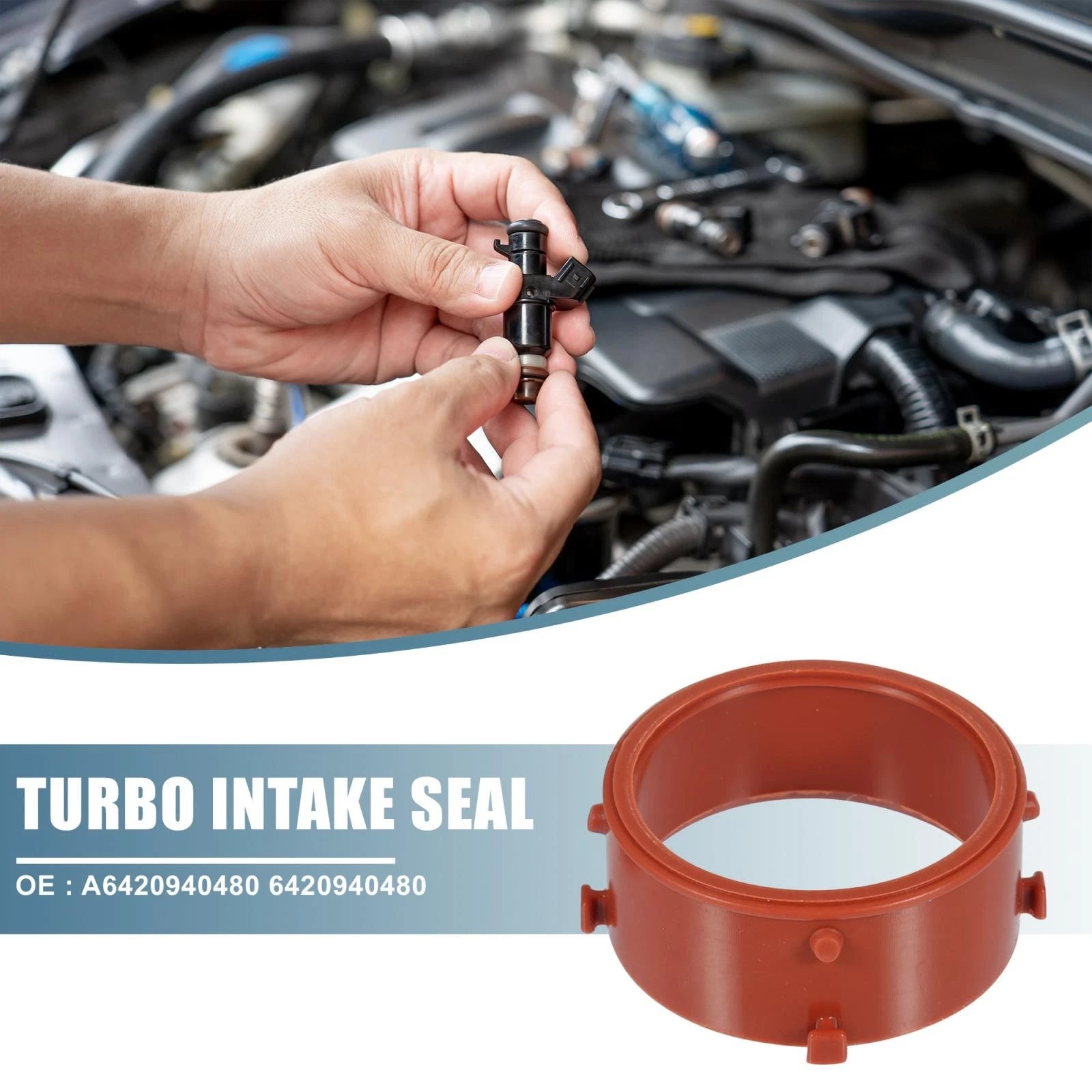 Turbo Intake Seal Rubber Replacement for Mercedes-Benz R320 (2007–2008)