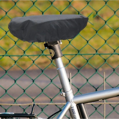 Waterproof Bicycle Seat Cover Oxford Fabric 26x25cm with Elastic Drawstring