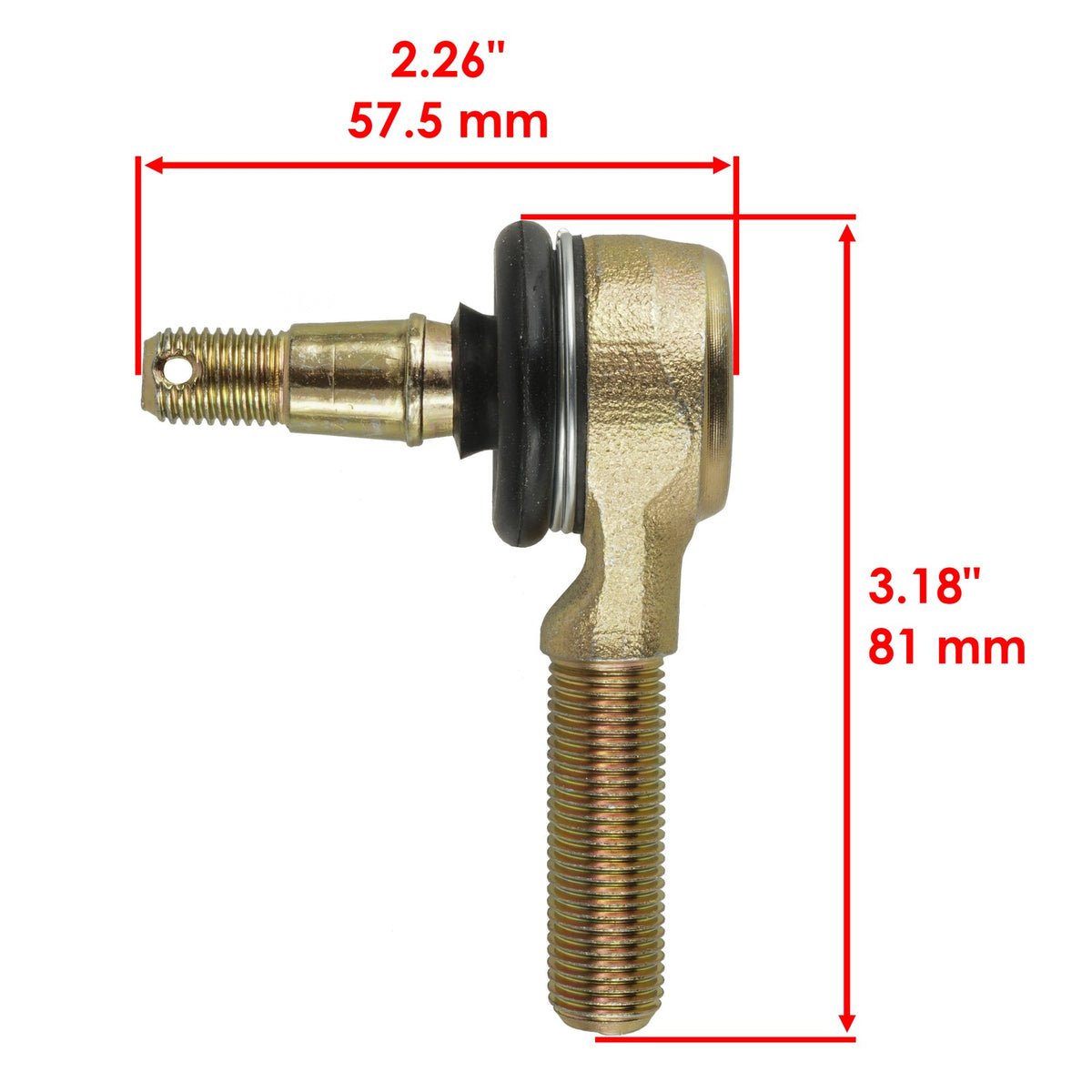 Tie Rod End Kit 2 Sets Heavy Duty for Suzuki LT-A500XP KingQuad (2009–2023)