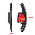 Steering Wheel Shift Paddle Shifter Extensions for Audi A3 A4 A5 A6 A7 S4 S5 (2010–2020)