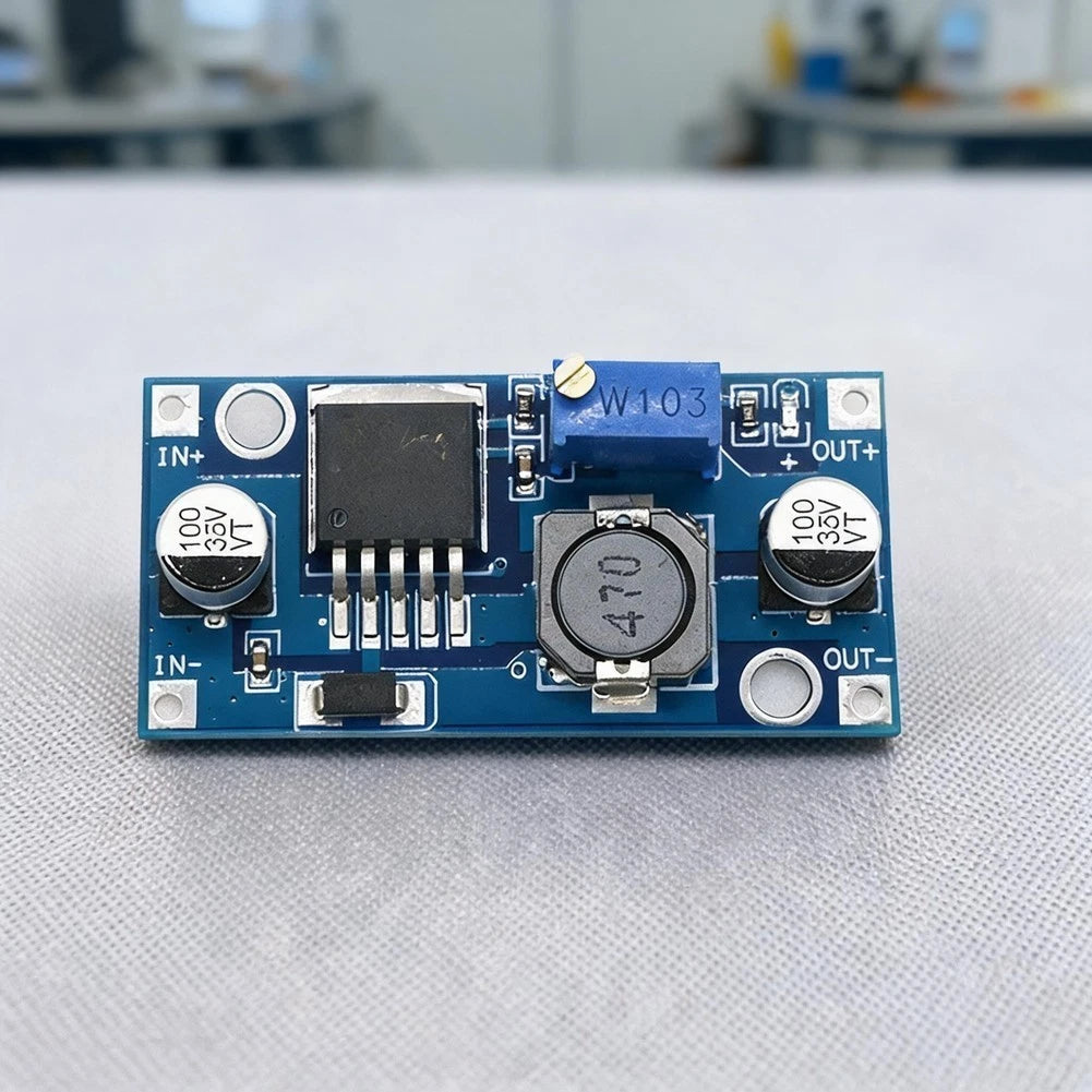 Voltage Step Down Module for DC Applications (3.2V-12V Adjustable Output)