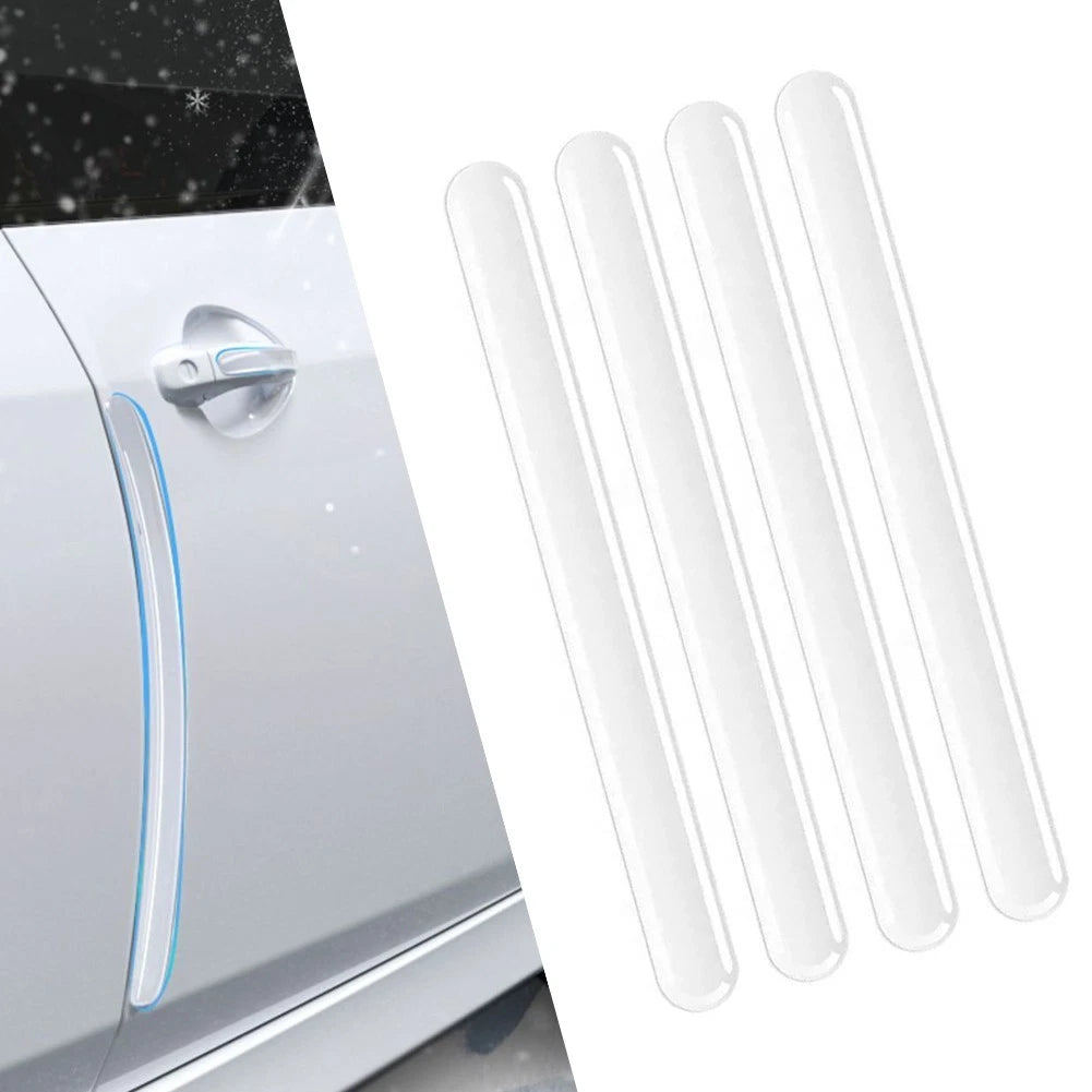 Set of 4 Transparent Edge Guards for Car Door Protectors