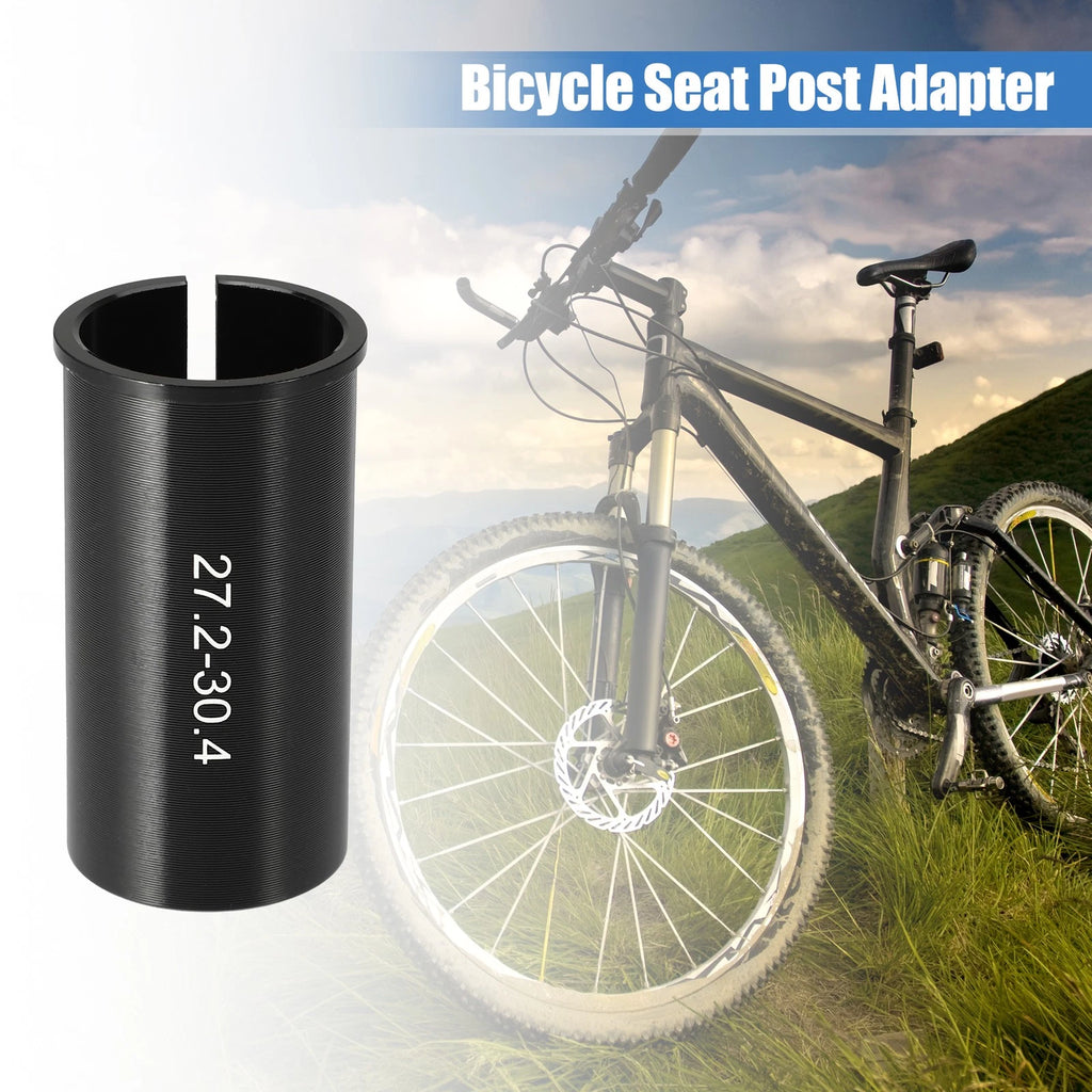 2 Pcs Seat Post Adapter Reducing Sleeve 27.2 to 30.4 mm for Bicycle