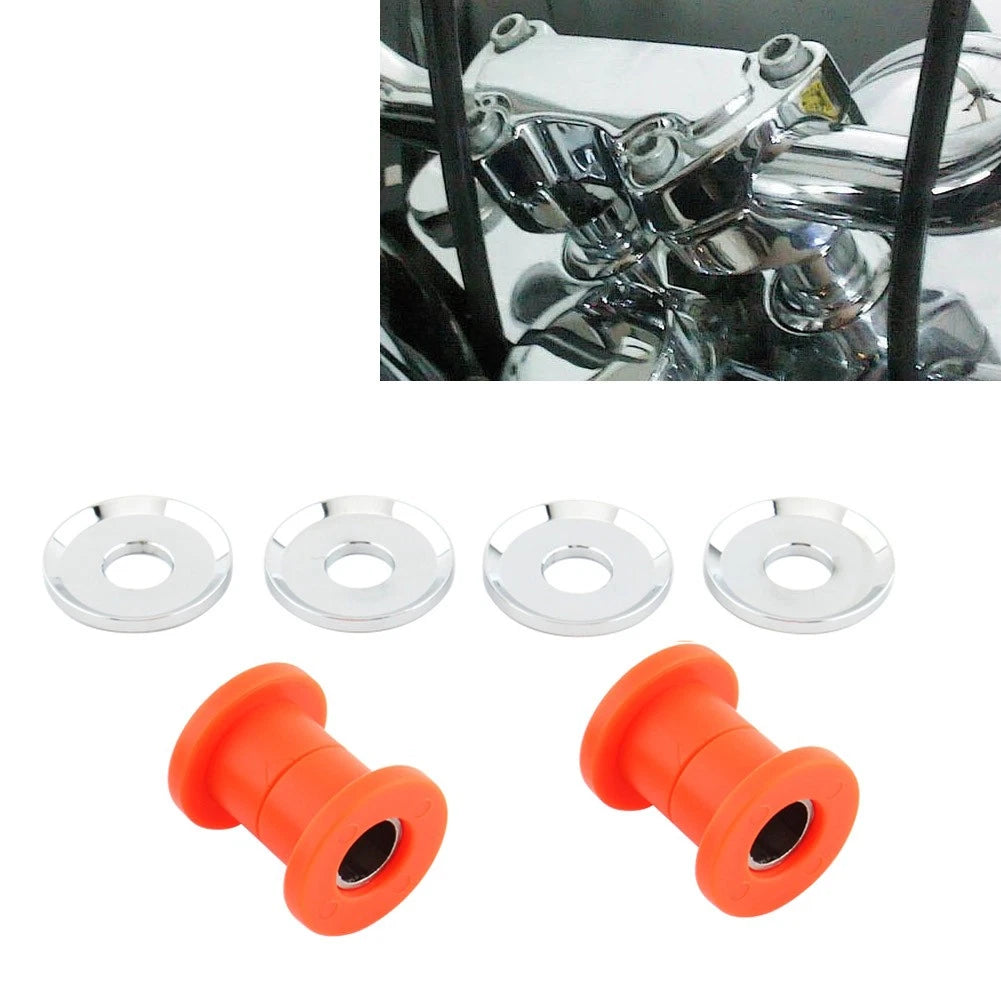 Polyurethane Handlebar Riser Bushings for Harley Softail Breakout (2018–2023)