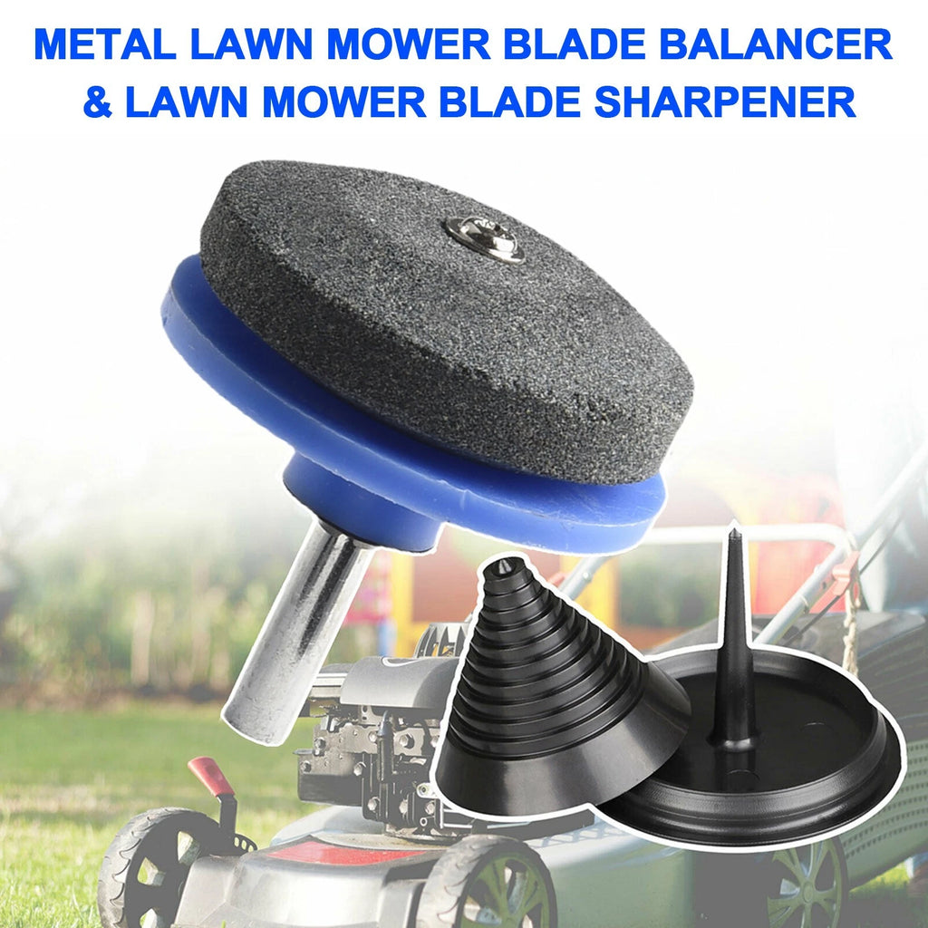 Mower Blade Balancer Sharpener for Lawn Mower Tractor