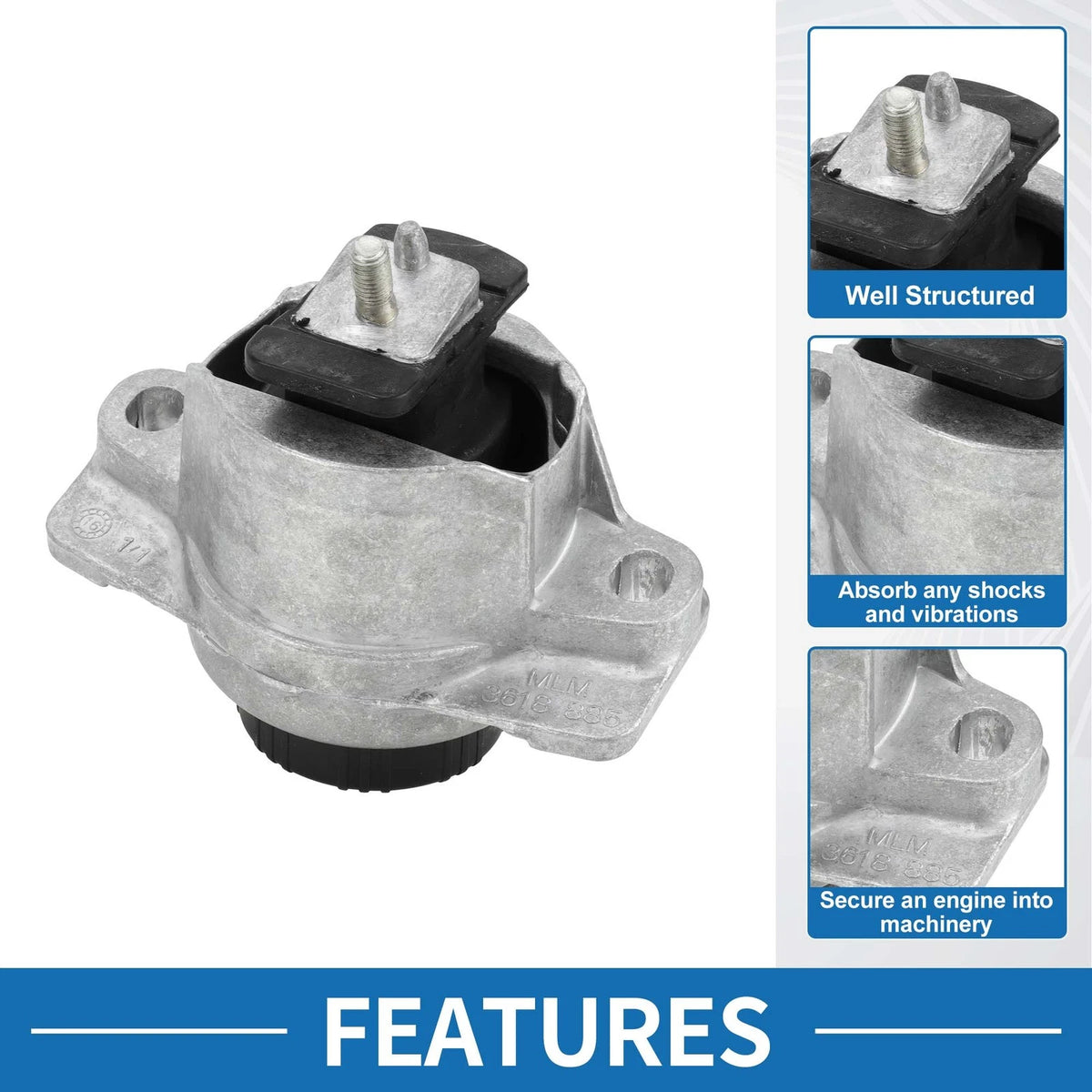 Engine Motor Mount for Jaguar XF XE 3.0L (2016–2020)