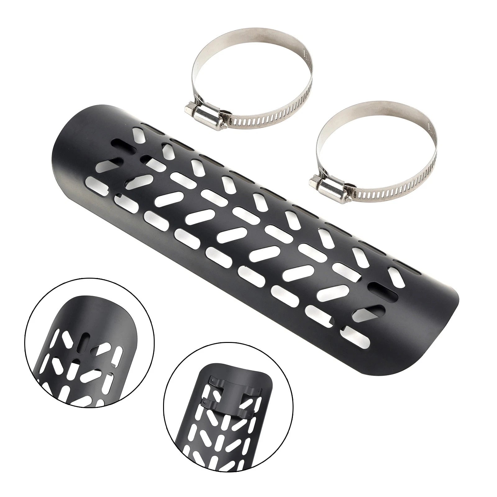 Exhaust Mount Holder Decorative Cover for Motorcycle Scooter Cub
