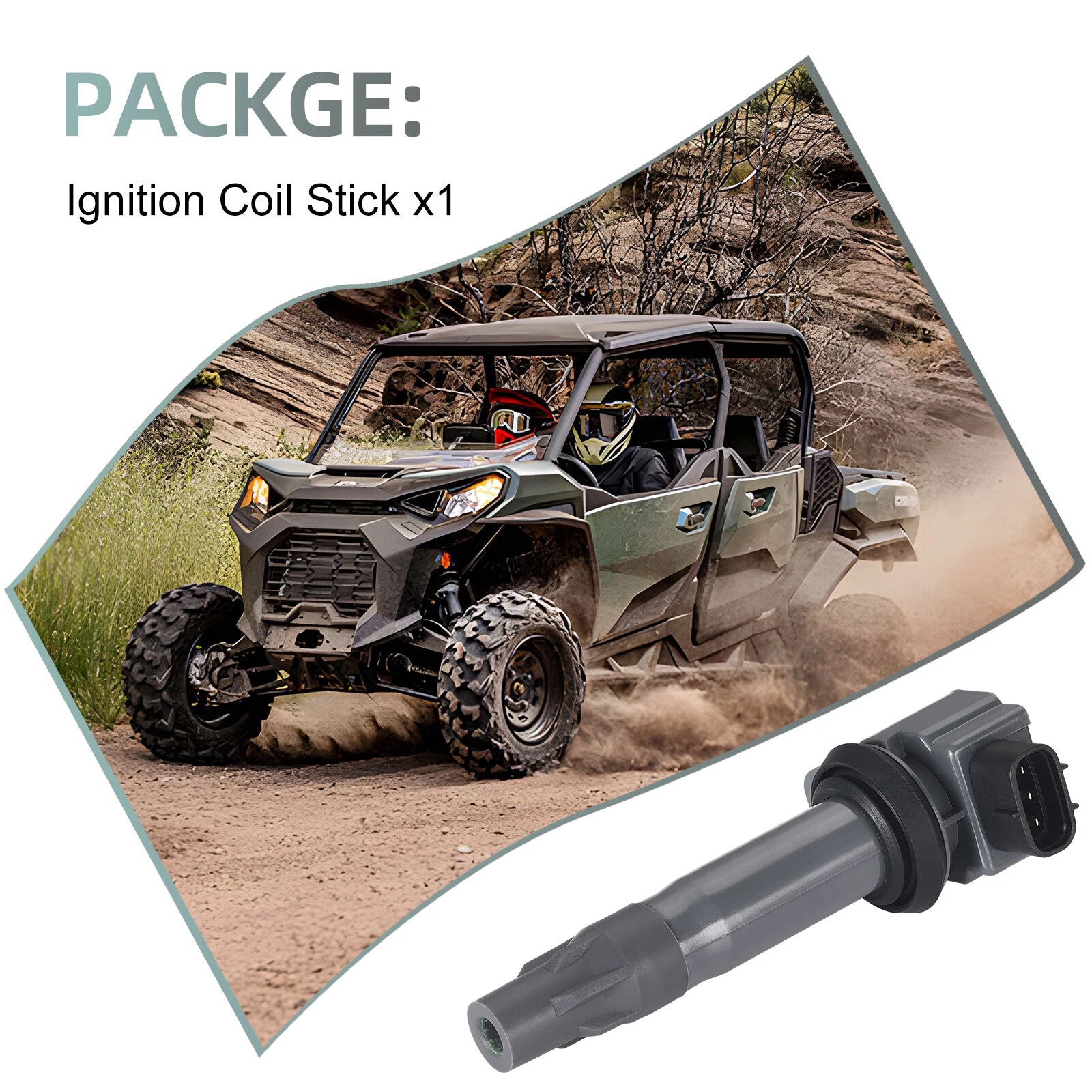 Ignition Stick Coil for Can Am Maverick X3 XMR Turbo RR (2023–2024) 420666148
