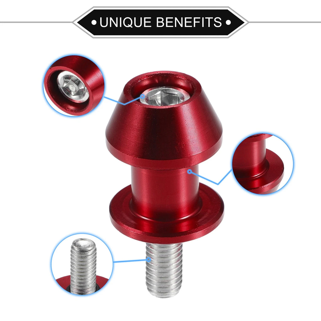 Swingarm Spools 8mm CNC Pair for Motorbike Universal (All Years)