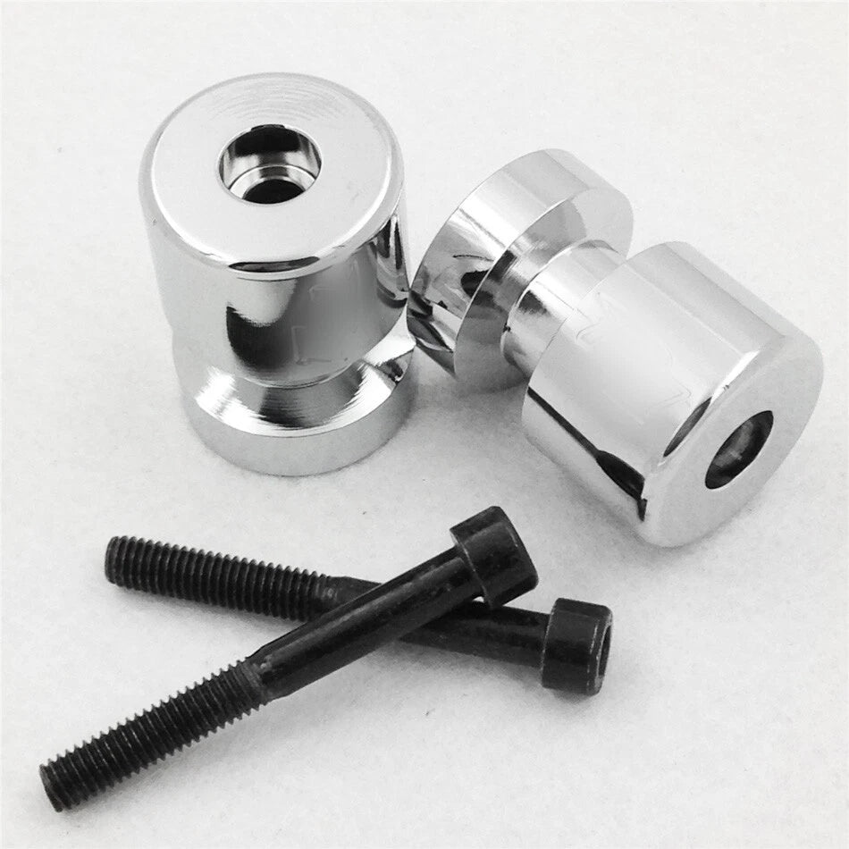 Chrome Swingarm Spools 6mm for Yamaha R1 YZF-R1/FZ-1 (1998–2015)