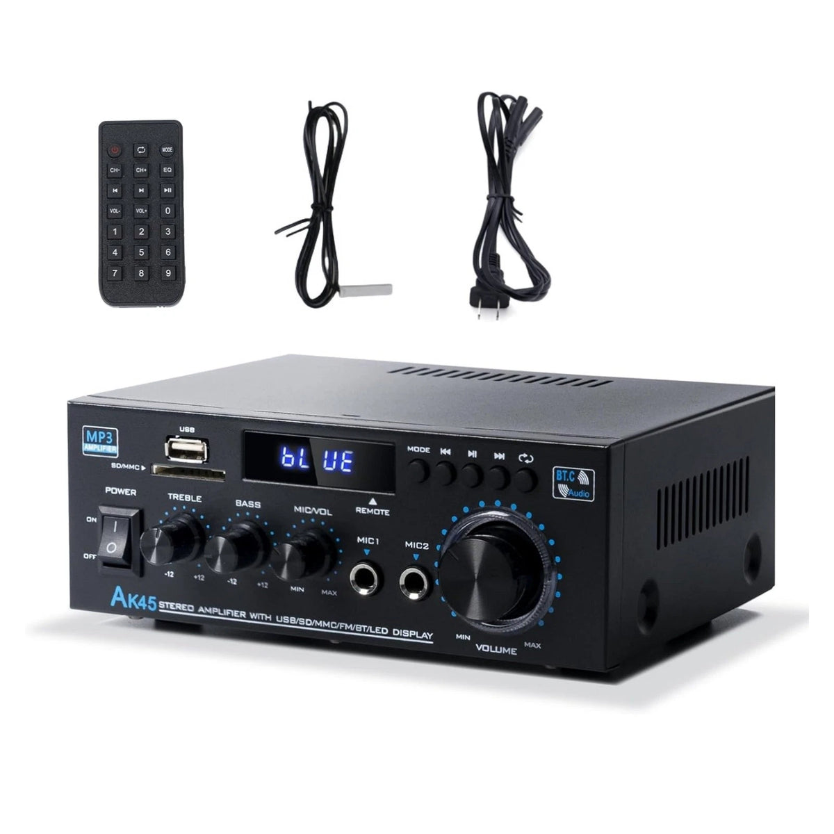 Wireless BT5.0 Audio Amplifier for Universal Application (USB, SD Card)