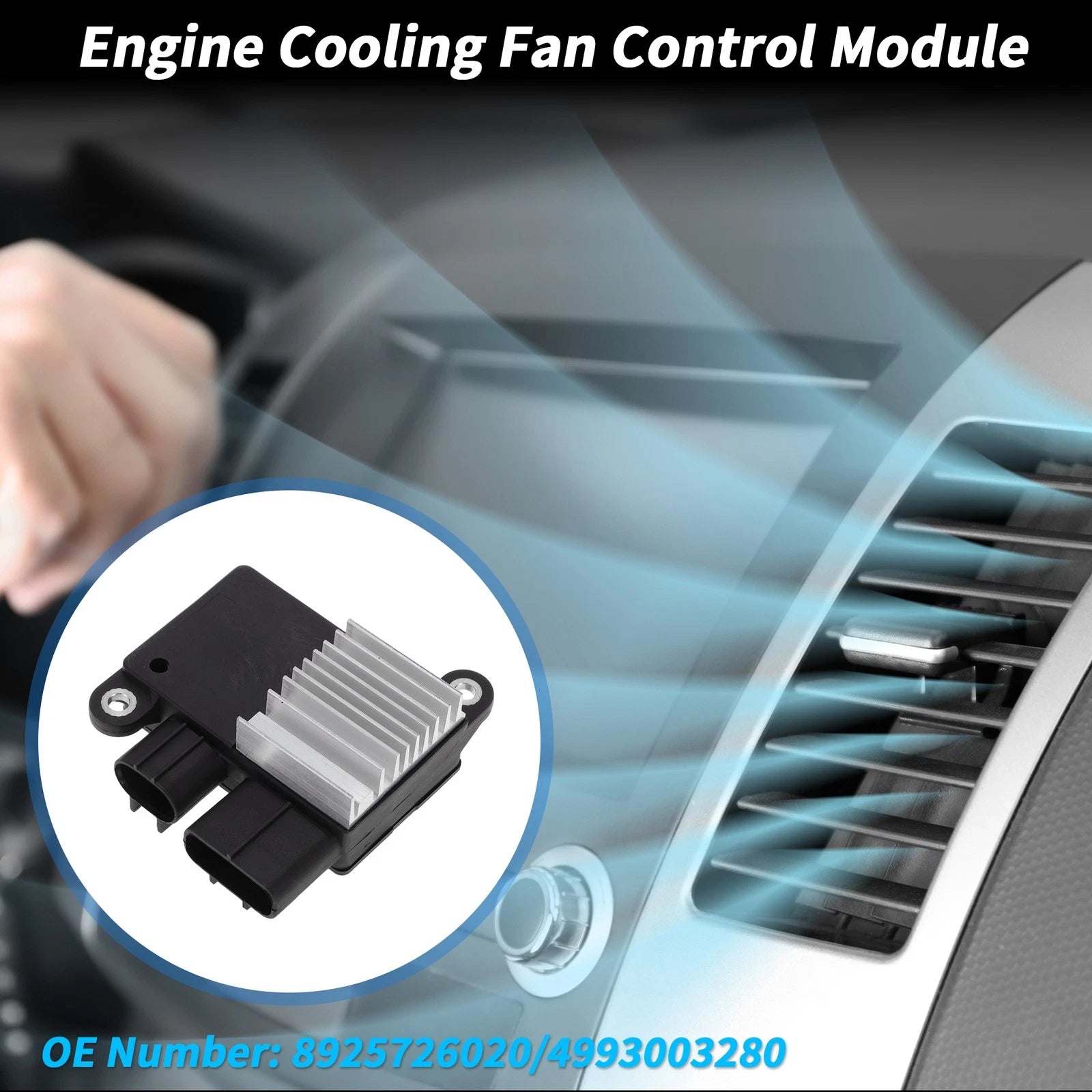 Engine Cooling Fan Control Module Replacement for Toyota RAV4 (2006–2012)