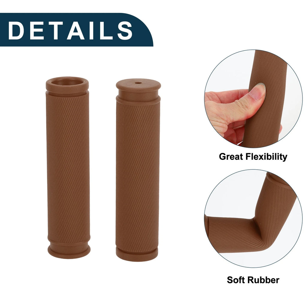 Bike Handlebar Grip Covers 125mm Lightweight for MTB End Protector Pair