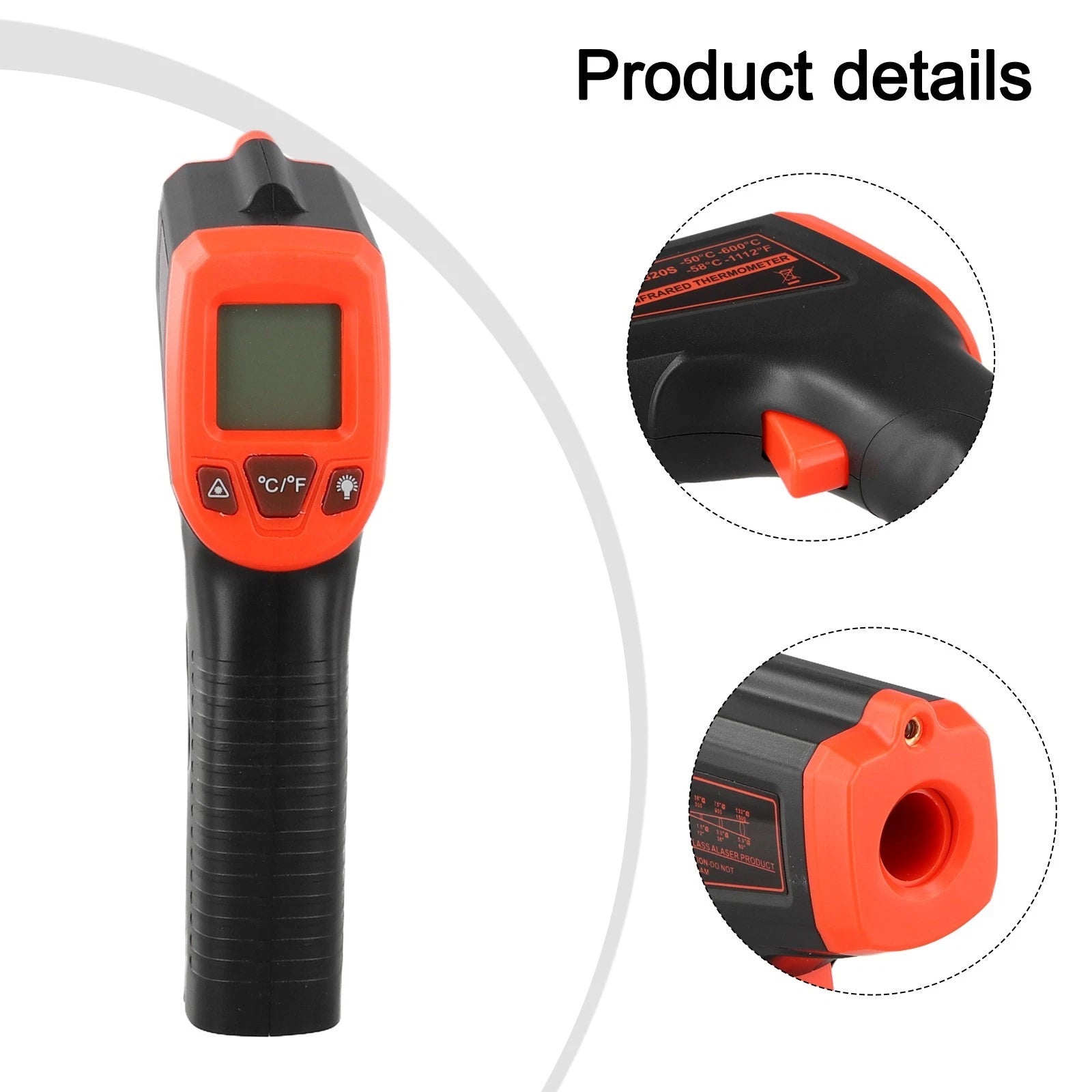 Infrared Thermometer for Automotive Use (Digital LCD)