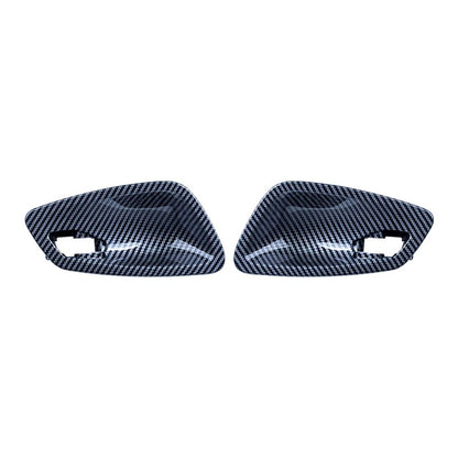 2X Interior Door Handle Shell Cover for BMW 3 Series E90 (2005–2012) ABS Carbon Fiber