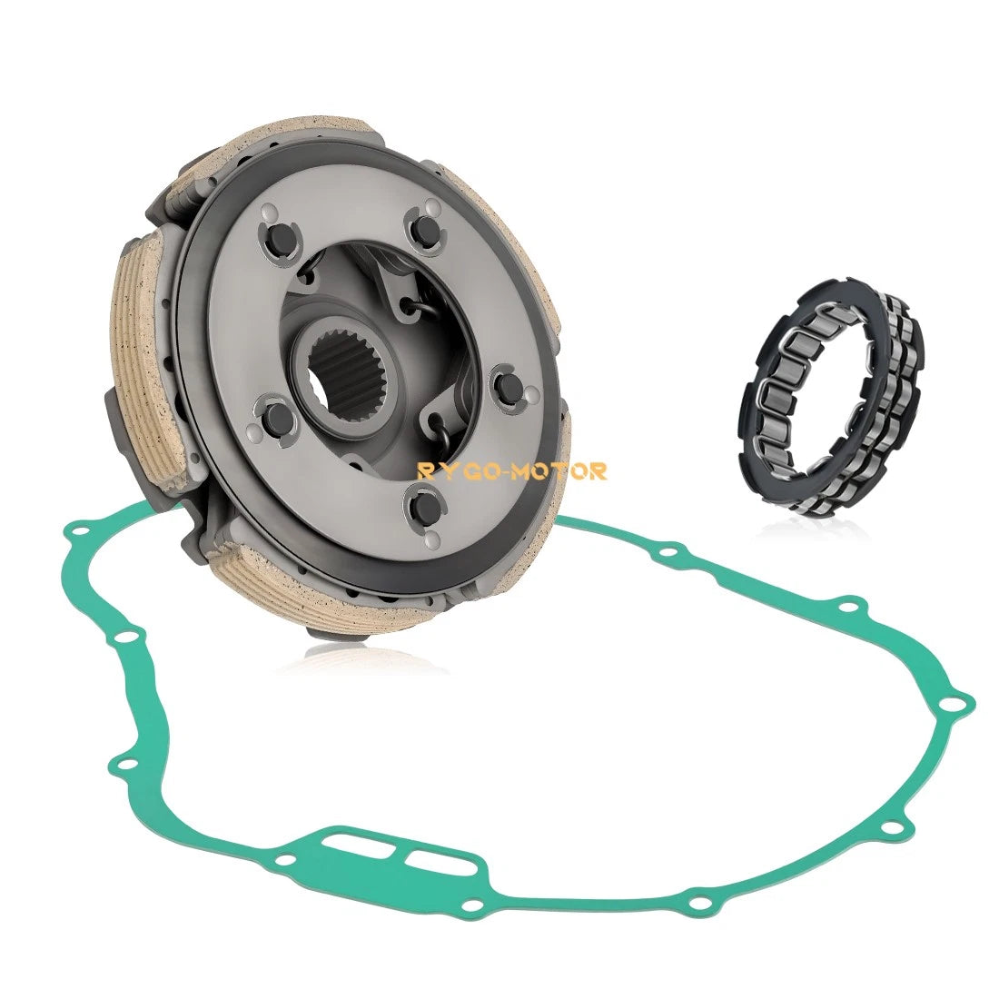 Centrifugal Wet Clutch & Bearing & Gasket for Honda Fourtrax TRX300 (1988–2000)