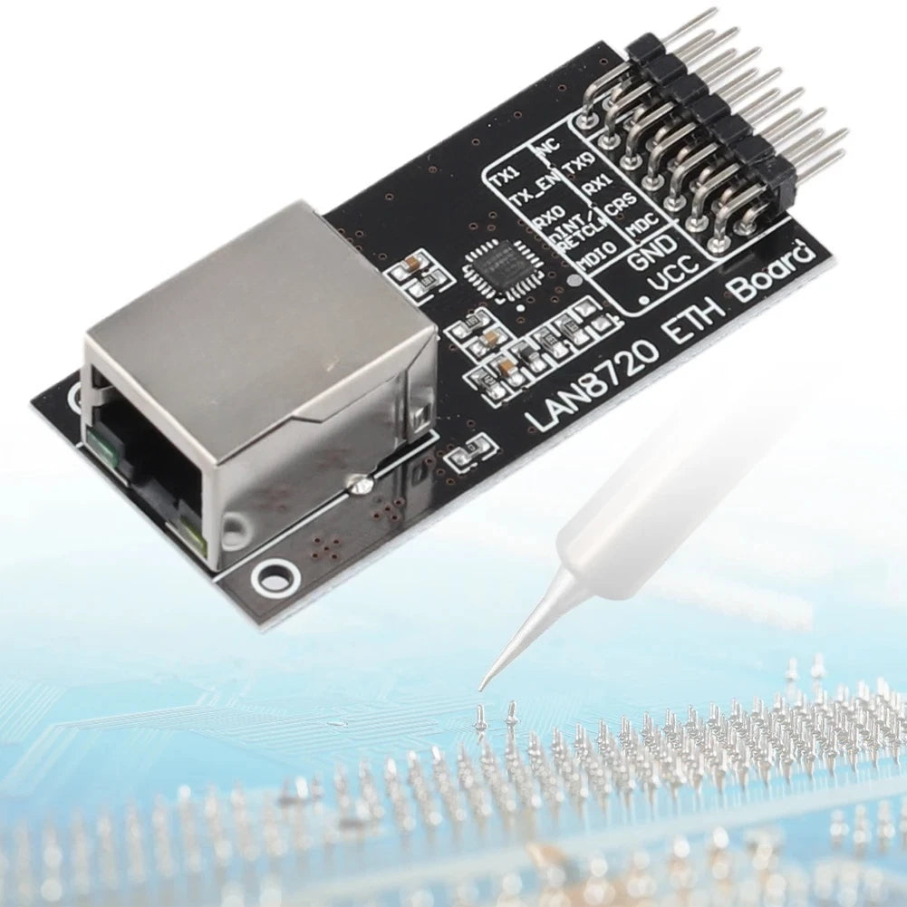 LAN8720 Ethernet Module for RMII 10/100 Mbps PHY Transceiver (PCB)