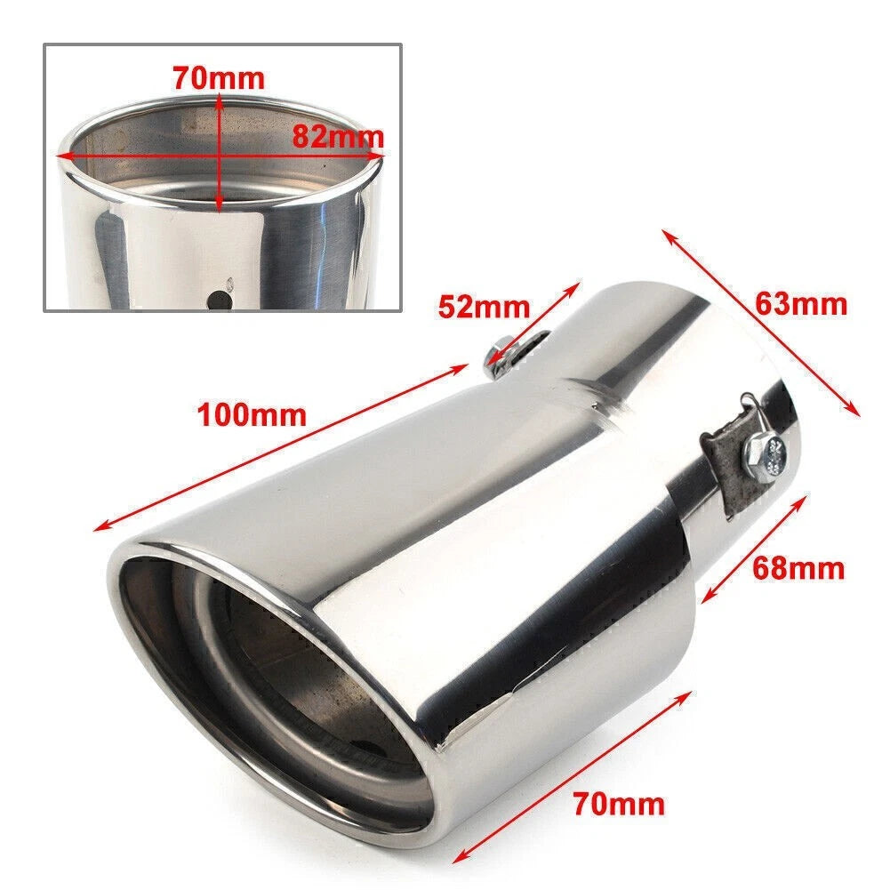 Stainless Steel Exhaust Pipe Tail Muffler Tip for