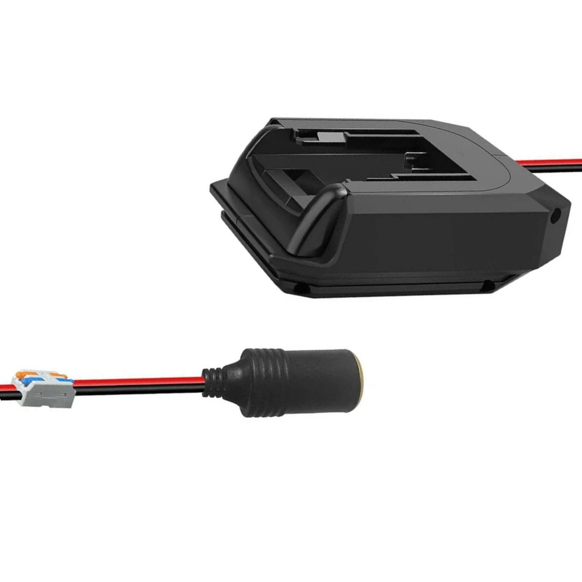 Power Wheel Adapter for Dewalt DCB Series Battery (18V, 20V to 12V Output)