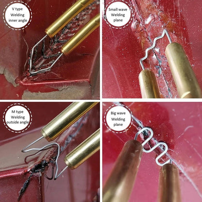 800x Pre-Cut Hot Staples for Car Bumper Plastic Welding Repair Kit