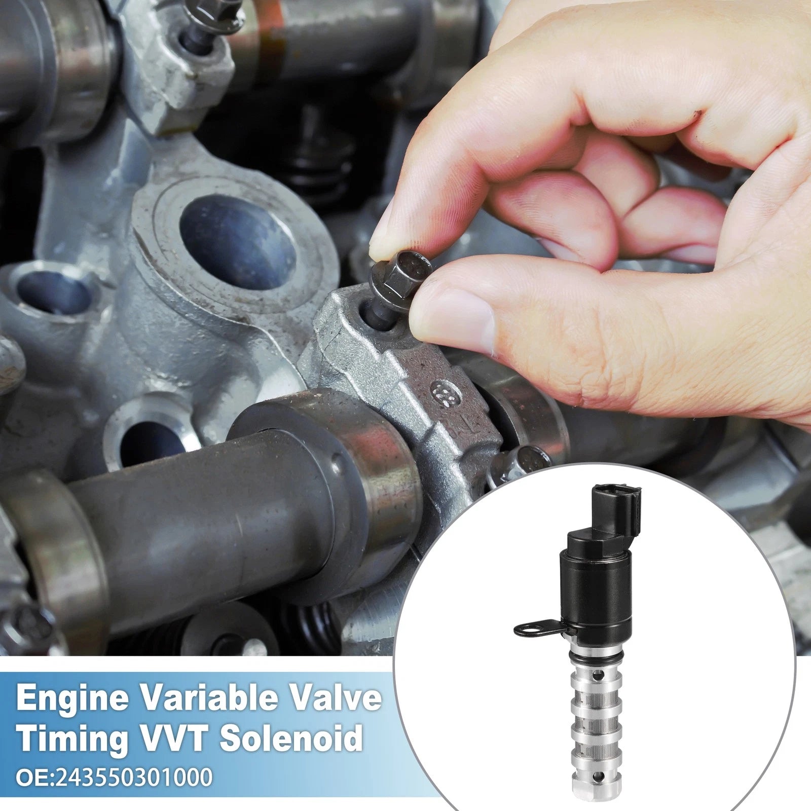 Variable Valve Timing VVT Solenoid Replacement for Hyundai i10 (2011–2025)