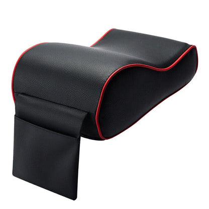 Center Console Armrest Box Cushion Pad PU Leather Memory Foam Mat Auto Universal