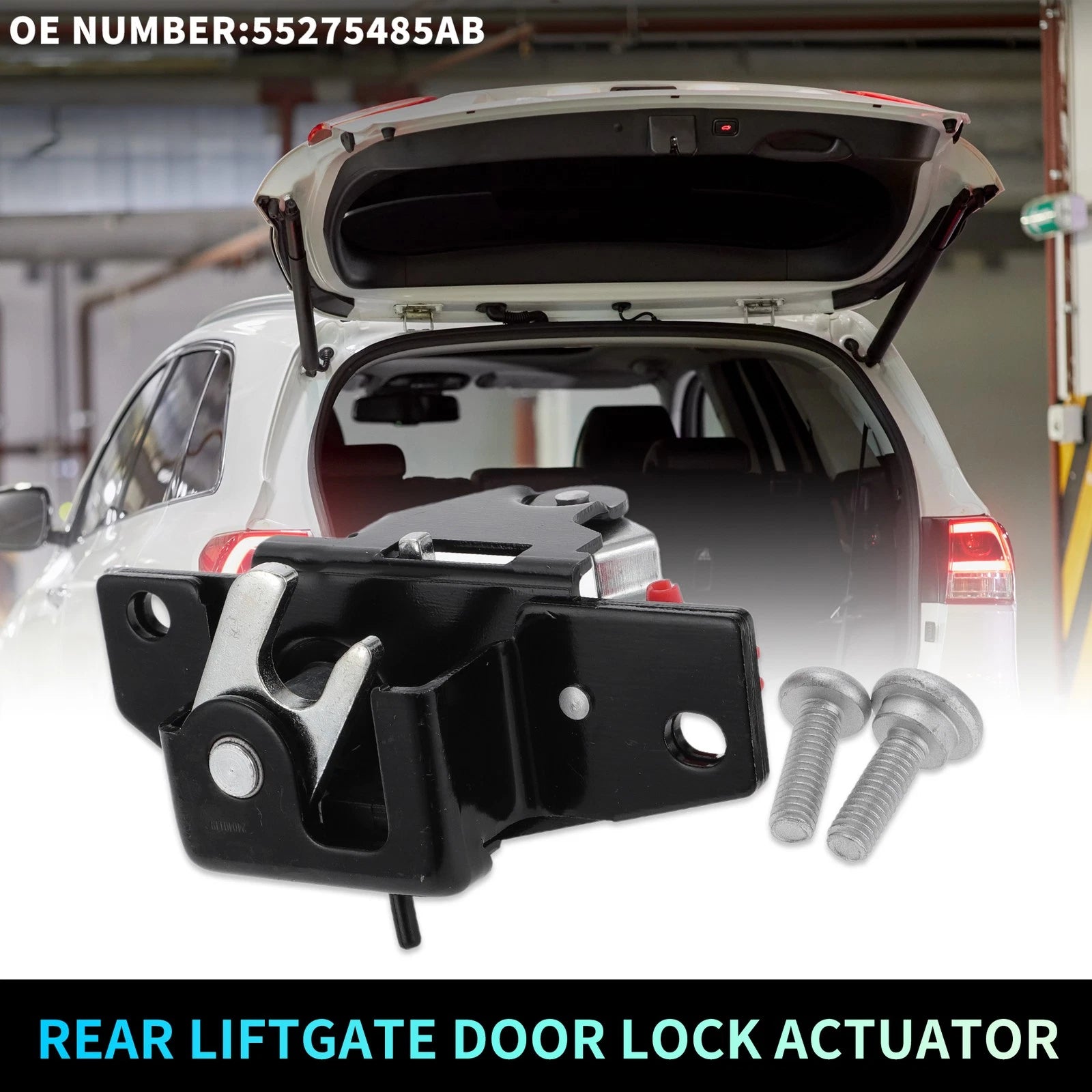 Rear Liftgate Door Lock Actuator Motor Replacement for Dodge Dakota (2005–2010)