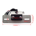 Chrome Cat Eye Rear Taillight for Motorcycle (Custom Fit)
