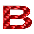 Carbon Red Door Wall Badge Emblem Decals for Car Window (Universal)