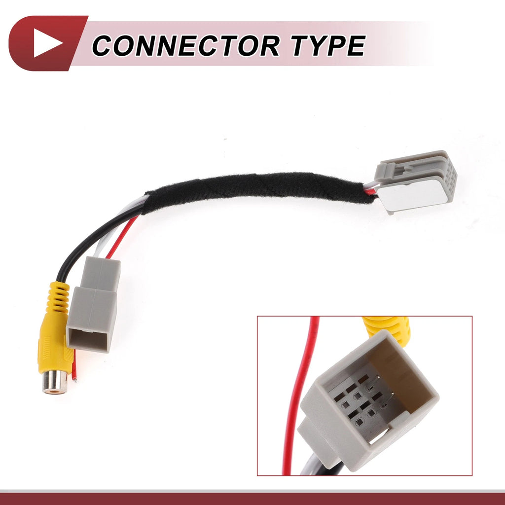 Rear View Camera Adapter Wire Harness Cable for Mitsubishi Outlander (2013–2020)