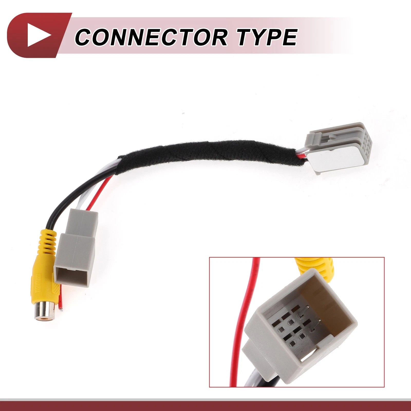 Rear View Camera Adapter Wire Harness Cable for Mitsubishi Outlander (2013–2020)