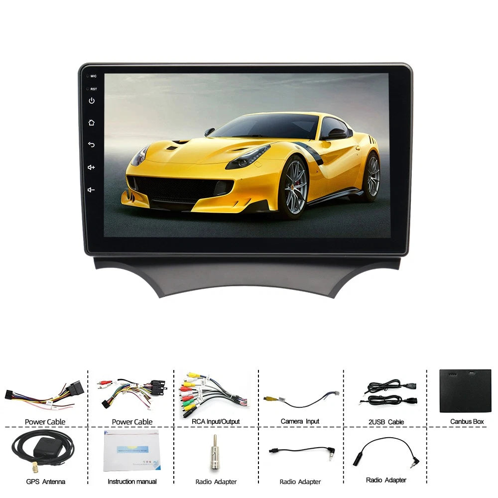 9'' Android Car Stereo for Ford Ka (2008–2017) - GPS Navigation, WIFI
