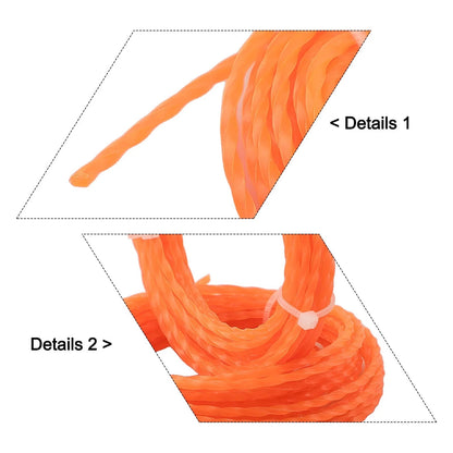 5pcs Trimmer Cord for Ego Brushcutters (Professional Grade, 0.095")