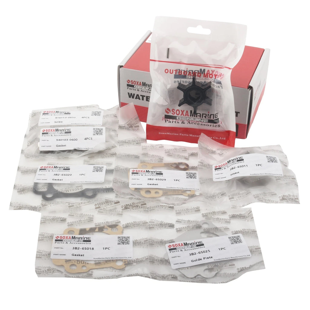 Water Pump Repair Service Kit 3B2-87322 for Nissan Tohatsu Outboard