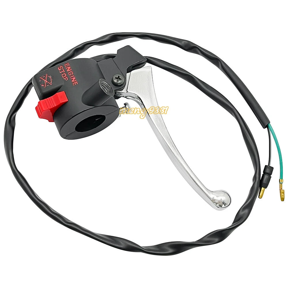 Right Handle Start Stop Kill Switch & Brake Lever for Honda CRF50F (2004–2023)
