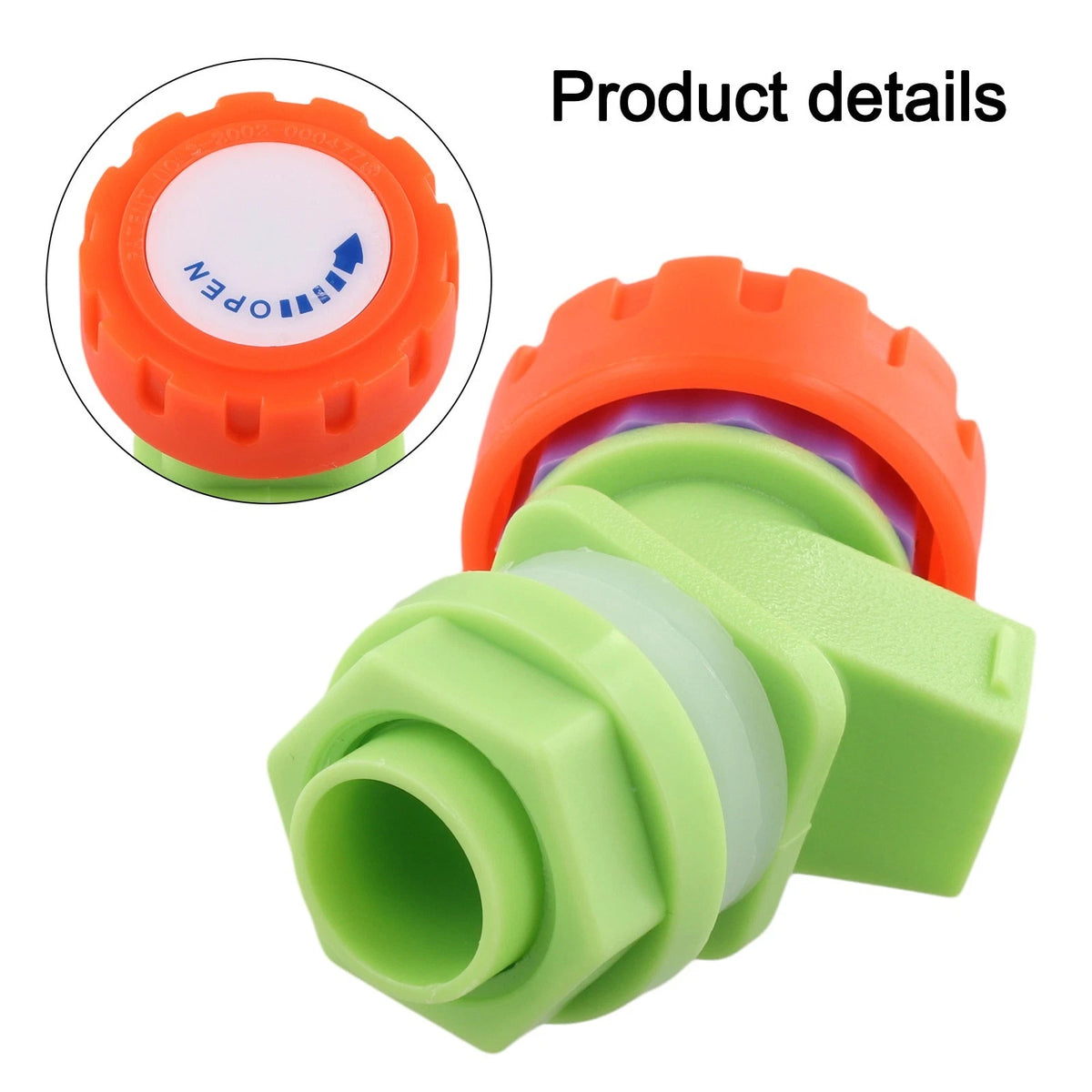Leak Proof Plastic Knob Faucet for Juice Bottles and Water Containers