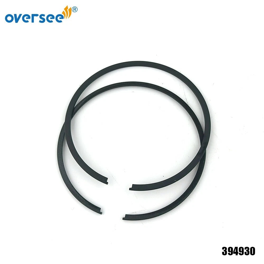 Set of 2 Piston Ring Sets 394930 for Evinrude Johnson (1985–300HP)
