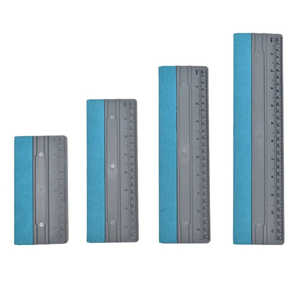 Car Window Decal Squeegee Tool Kit 4 Sizes 6 8 10 12 Inch for Film Application