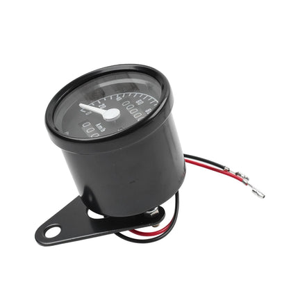 Universal Odometer Speedometer Tachometer Gauge for Motorcycle (12V)
