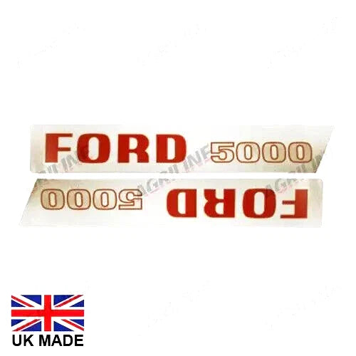 Decal Set for Ford Pre Force 5000 Tractor