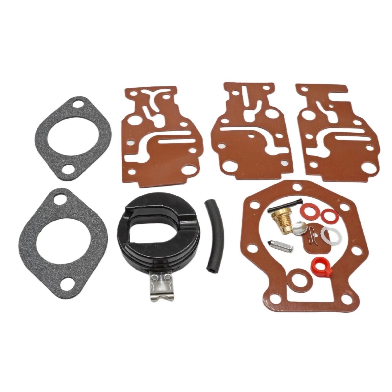 Carburetor Kit with Float for Johnson Evinrude 6-20 HP (439073, 18-7219)