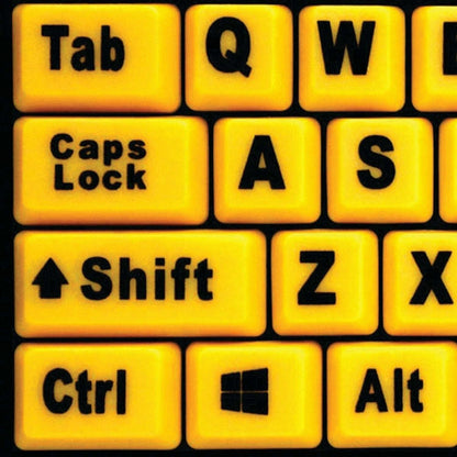 EasyTouch 132 Luminous Large-Print Keyboard for Adesso AKB-132UY