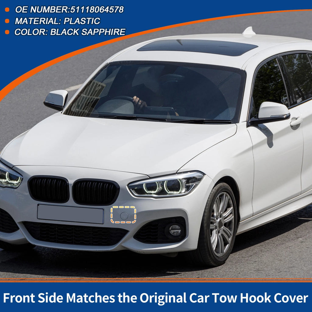 Front Tow Hook Cover Replacement for BMW 1 Series (2011–2020)