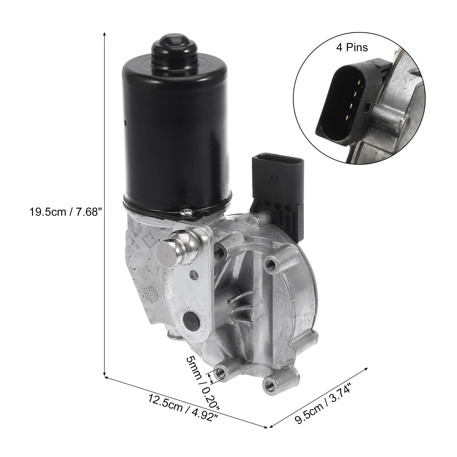 Windscreen Wiper Motor Replacement for BMW 525i 545i 645Ci 525xi (2004–2012)